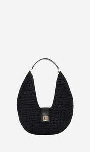 Anine Bing | Lou Bag Monogram - Black