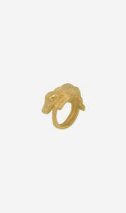 Full Price 3: Zoe & Morgan | Crocodile Ring - Gold Vermeil