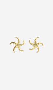 Zoe & Morgan | Starfish Earrings - Gold