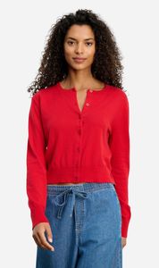 Velvet | Violette Cardigan - Red