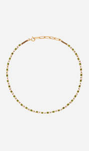 Tityaravy | Kravat Necklace - Diopside