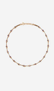 Tityaravy | Peony Necklace - Amethyst