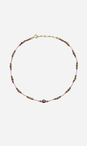 Tityaravy | Uma Necklace - Micron/Diopside/Rubellite/Amethyst