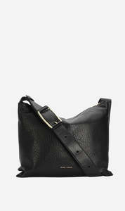 Deadly Ponies | Midimese Bag - Black Bulle / Brass
