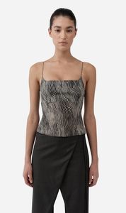 St Agni | Savannah Silk Cami - Sand