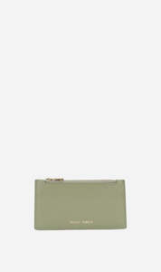 Deadly Ponies | Zip Card Holder - Sage