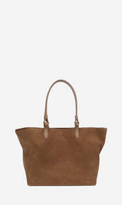 Deadly Ponies | Large Bandit Tote - Hazel Suede