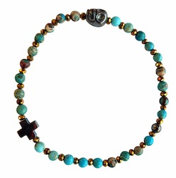 Summer Loving - Blue Jasper