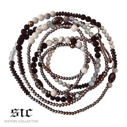 Bracelets: Hope & Courage wrap bracelet