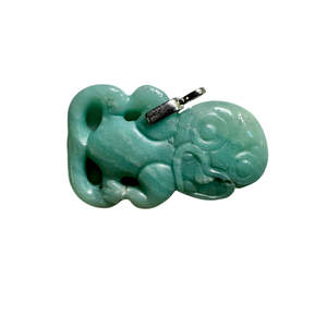 M_ori Hei Tiki Gemstone Necklace