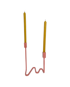 Shockwave Candelabra: Shockwave Candelabra - Flamingo