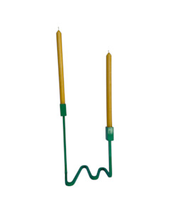 Shockwave Candelabra: Shockwave Candelabra - Verde Green