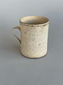 Large Cup Textured White