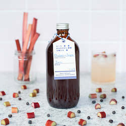 Soda Syrup Flavours: Rhubarb & Juniper Soda Syrup