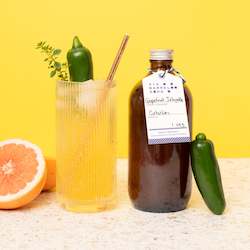 Soda Syrup Flavours: Grapefruit Jalapeño Soda Syrup