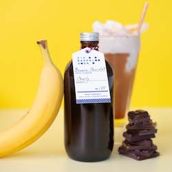 Soda Syrup Flavours: Banana Chocolat Soda Syrup