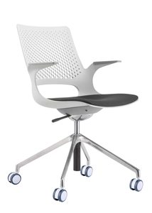 Harmony 4 Star : Light Grey Chair Charcoal Seat - Skara Furniture New Zealand