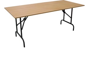 Folding Table : W1800mm X D800mm - Skara Furniture New Zealand
