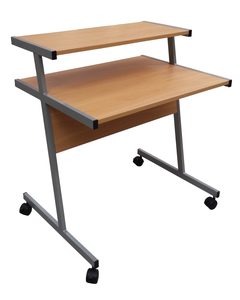 Products: Multi Purpose Trolley Desk : W1000mm X D: 600mm X H885mm - Skara Furniture New Zealand
