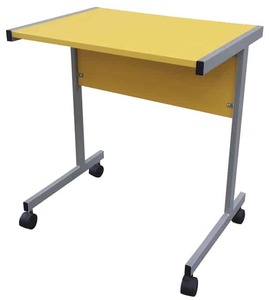Multi Purpose Trolley Desk : W640mm X D455mm X H700mm - Skara Furniture New Zealand