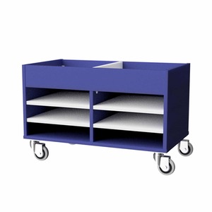 Multi Storage Trolley 800mm - Skara Furniture New Zealand