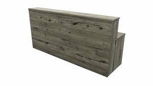 Products: Zealand Nelson Reception Desk 2400mm - Skara New Zealand