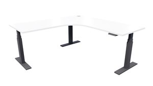 Enhance Electric Height Adjustable Corner Desk 1500mm