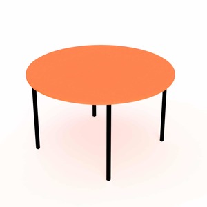 School Table 1200mm Dia - Skara Furniture New Zealand