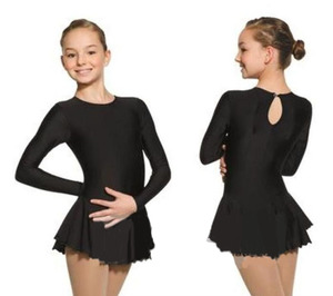 Apparel: Figure/Artistic Skating Practice/Performance Black Dress