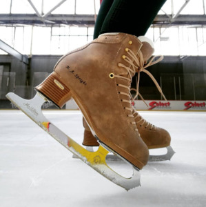 Ice Figure Boots: Jackson DJ5320 Elite Pro Beige