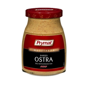 Mustard Extra Hot Prymat 180g