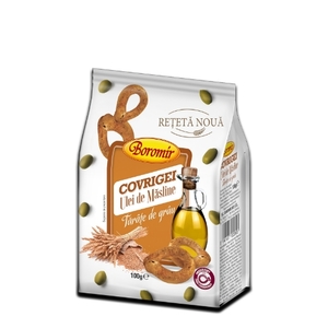 CLEARANCE Crackers Rings Olive Oil & Salt Boromir 100g