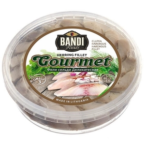 CLEARANCE - Herring Fillet Gourmet in Oil Bandi 500g