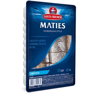 Herring fillets Matias Santa Bremor Tray 250g