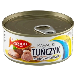 CLEARANCE: Tuna in Oil Graal Can 170g