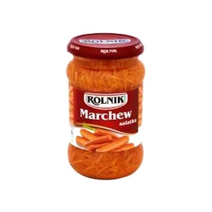 Preserves: Pickled Carrot Sliced Salad Rolnik Jar 370ml