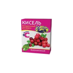 Soft Drinks: Mix Kissel Cranberry Babushkin Khutor 180g