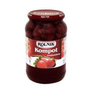 CLEARANCE - Kompot Strawberry Rolnik 900ml