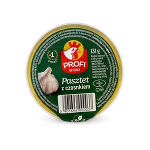 Canned Pate Chicken with Garlic Profi 131g