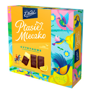 Candies Marshmallow Lemon Ptasie Mleczko Wedel 340g
