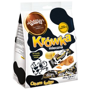 CLEARANCE - Candies Milky Fudge Wawel 250g