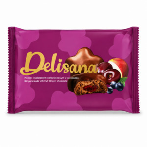 CLEARANCE Gingerbreads Chocolate Stars Delisana 200g