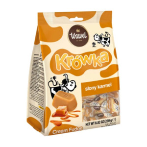 CLEARANCE - Fudge Salty Caramel Krowka Wawel 250g
