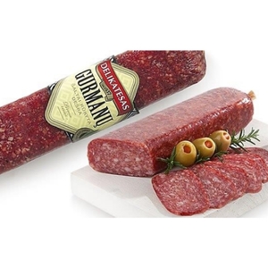 Salami Cold Smoked Gurmanu Delikatesas 1 piece approx. weight 350g