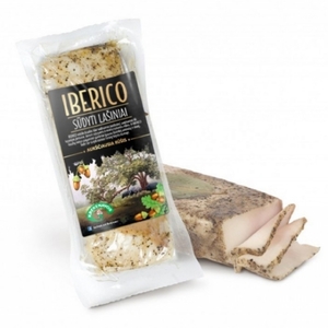 Meats & Sausages: Salted Pork Fat Highest Grade Iberico 1 piece approx. weight 300g