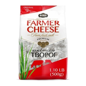 Cottage Cheese Original 9% Fat Bandi 500g