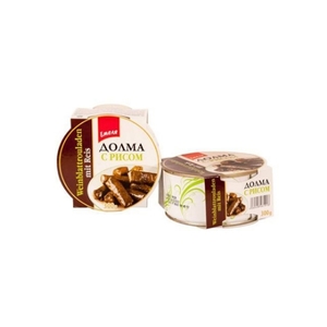 Rice in grape leaves canned Emelya 300g