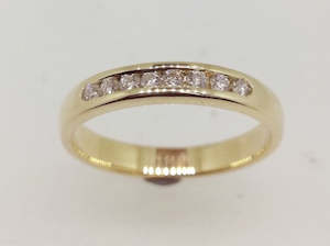 Diamond Rings: 9CT Diamond Ring SKE231 0.20ct