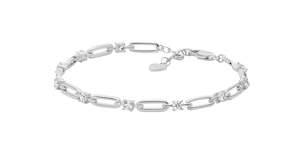 Ellani Silver Bracelet Bangle Collection: Ellani Silver Bracelet B230S