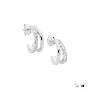 Ellani Silver Earing Collection: Ellani Silver Earing E635S